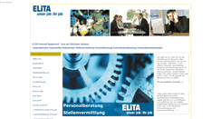 Desktop Screenshot of elita-stellen.ch